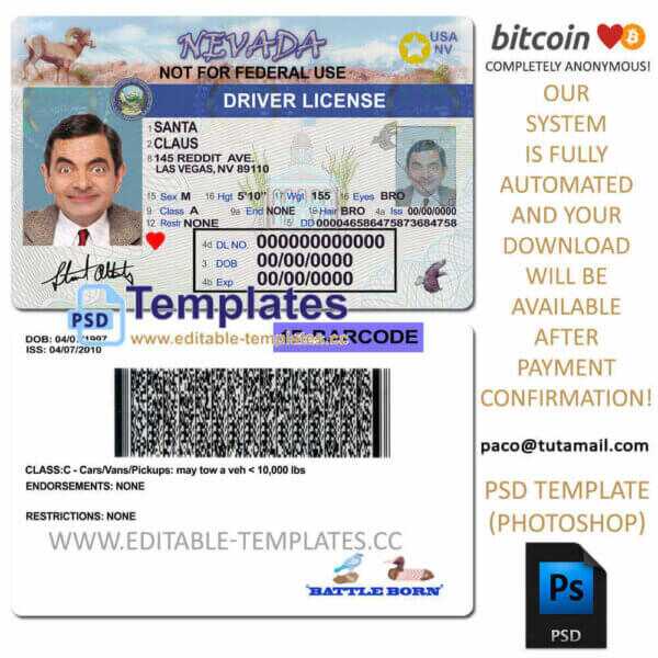 nevada-usa-us-driving-licence-dl-id-bill-passport-editable-template-psd-photoshop-bitcoin-paypal-skrill-1000x1000-2 nevada driver license template, editable in  photoshop. psd fake template, pay by bitcoin, paypal or card