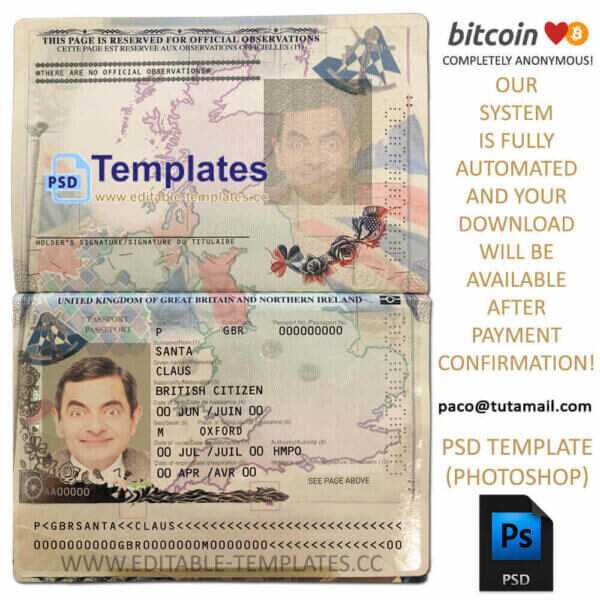 uk passport new version template, editable in  photoshop. psd fake template, pay by bitcoin, paypal or card uk passport new version template, editable in  photoshop. psd fake template, pay by bitcoin, paypal or card
