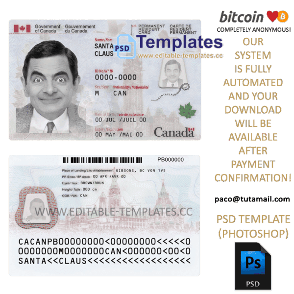 canada-resident-permit-card-template-fake-psd-photoshop-canadian-carte-de-resident-permanent canada-resident-permit-card-template-fake-psd-photoshop-canadian-carte-de-resident-permanent